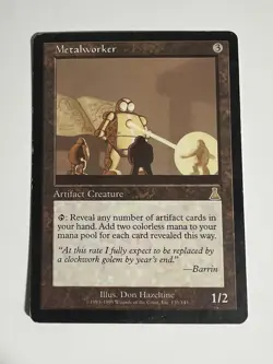 Metalworker Magic: The Gathering Urza's Destiny Rare Lightly Played - Image 1