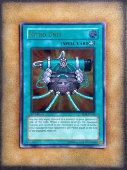 Yugioh Nitro Unit TLM-EN046 Ultimate Rare 1st Ed NM - Image 1