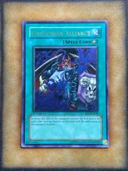 Yugioh Chthonian Alliance EEN-EN044 Ultimate Rare 1st Ed LP - Image 1