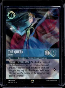 Disney Lorcana Ursula's Return The Queen Enchanted 218/204 - Image 1