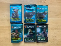 Lot Of 6 Magic The Gathering Booster Packs MTG - Image 1