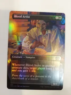 Blood Artist (Borderless) Double Masters 2022 Foil - Image 1