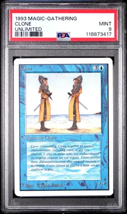CLONE Unlimited PSA 9 MTG [Nostalgium] - Image 1