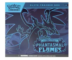 Pokemon Mega Evolution Phantasmal Flames Elite Trainer Box ETB Sealed Ship 11/14 - Image 1