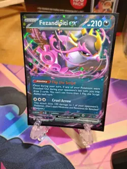 Fezandipiti EX 038/064 SV Shrouded Fable Holo Double Rare Pokemon TCG Promo NM - Image 1