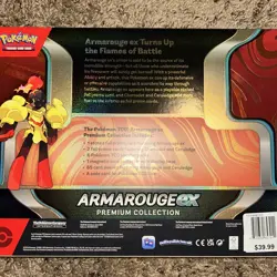 Pokemon Armarouge Ex Premium Collection Box *New - Image 3