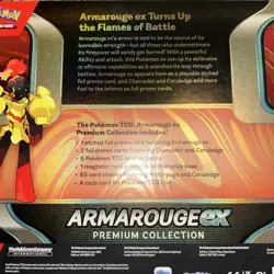 Pokemon Armarouge Ex Premium Collection Box *New - Image 4