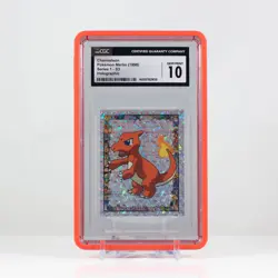 Pokemon Charmeleon #S3 Merlin Sticker Series 1 Topps Holo - CGC 10 - Image 1