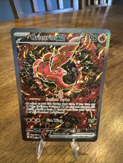 ORICORIO EX 024 Phantasmal Flames UPC Promo Pokemon Card - Image 1