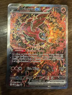 ORICORIO EX 024 Phantasmal Flames UPC Promo Pokemon Card - Image 3
