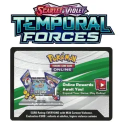 9x POKEMON TEMPORAL FORCES TCG LIVE CODE CARDS - DIGITAL DELIVERY VIA EBAY MSG - Image 1