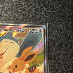 Eevee & Snorlax GX SM169 NEAR MINT Black Star Promo Pokemon TCG - Image 3