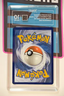 Pokemon Destined Rivals Team Rocket's Murkrow 200/182 TAG 10 Gem Mint - Image 2