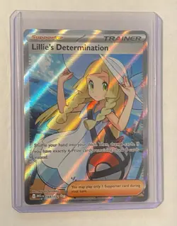 Pokemon Mega Evolution Lillie's Determination UR #169/132 - Image 1