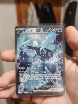 Pokemon TCG Kyurem EX Black Bolt Holo Card 165/086Sv: Black - Image 1
