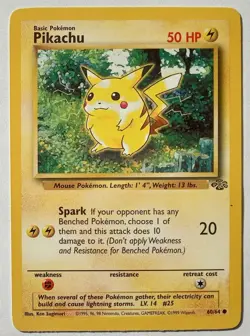 Pokemon - Pikachu - Jungle 60/64 - Common - LP - Image 1