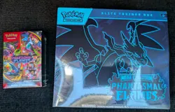 Pokemon TCG Cards: Phantasmal Flames ETB & Booster Bundle IN HAND SHIPS TODAY - Image 1
