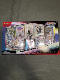 Pokemon TCG Prismatic Evolutions Premium Figure Collection Umbreon and Espeon - Image 1