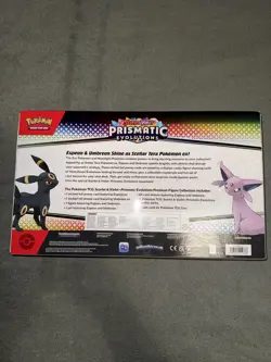 Pokemon TCG Prismatic Evolutions Premium Figure Collection Umbreon and Espeon - Image 3