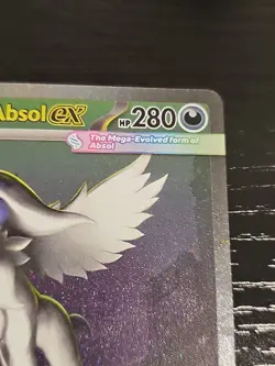 Pokemon TCG Mega Absol EX 180/132 Secret Rare Mega Evolutions - Image 2