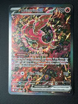 Pokemon TCG Phantasmal Flames Oricorio EX #024 SIR Black Star Promo - Image 1