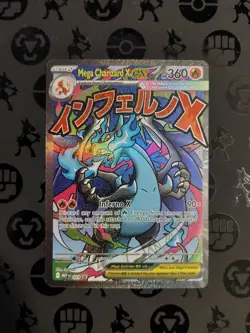 Pokemon Mega Charizard X ex 023 Black Star Promo Ultra Premium Collection NM - Image 1