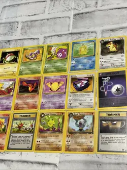 Pokemon Vintage Team Rocket Card Lot of 25 Cards WOTC NO DUPES LP Lightly Played - Image 3