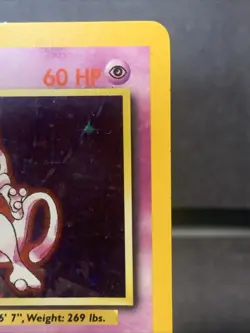 Pokemon TCG Mewtwo 10/102 Base Set Holo Unlimited Rare 1999 WOTC VTG - Image 4
