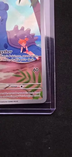 Pokemon S&V Destined Rivals NM Misty's Lapras Illustration Rare #194/182 - Image 4