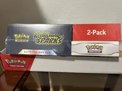 Pokemon Burning Sparks Elite Trainer Box 2 Pack New Factory Sealed - Image 4