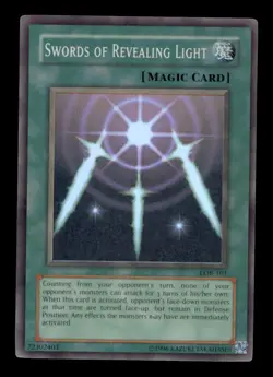 YU-GI-OH! SWORDS OF REVEALING LIGHT LOB-101 SUPER RARE - Image 1