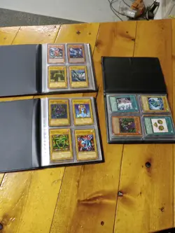 yugioh card lot 1996 3 Binder Holos Rare Lot Dragon - Image 1