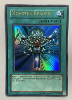 Yu-Gi-Oh! Monster Reborn DB1-EN133 Ultra Rare - Image 1