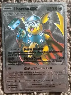 2024 Pokemon Marvel Avengers Silver Foil Fan Art Lot Of 4 Cards - Image 5