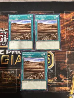 Wasteland Spell Card Set of X3 Yu-Gi-Oh! Speed Duel NM 1st Edition - Image 1