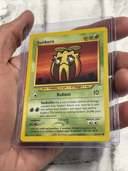 Pokemon TCG - Sunkern 83/105 Neo Destiny Regular Unlimited - LP Nintendo Card - Image 2