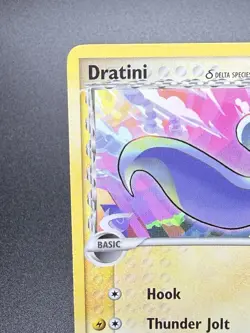 2005 EX Delta Species Dratini 65/113 Reverse Holo Stamp Pokemon TCG Card - Image 3