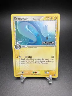 2005 EX Delta Species Dragonair 41/113 Pokemon Reverse Holo Stamped Trading Card - Image 2
