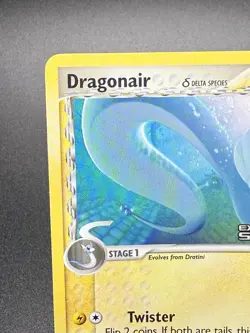 2005 EX Delta Species Dragonair 41/113 Pokemon Reverse Holo Stamped Trading Card - Image 3