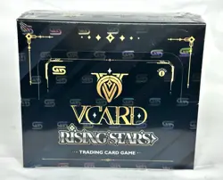 V Card Rising Stars First Edition Box sealed vtubers TCG Gamer Supps - Image 1
