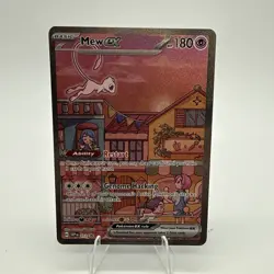 Mew ex SVP 053 Pokemon TCG Scarlet Violet 151 Black Star Promo Full Art Card NM - Image 1