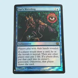 Zur's Weirding Foil, Mystery Booster, Near Mint, Magic the Gathering MTG - Image 1