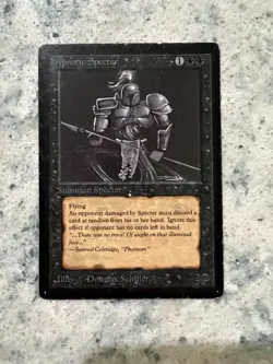 Hypnotic Specter -BETA - LP - MTG - Magic: The Gathering - Image 1