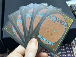 5x German Fbb Forest • Unplayed / Mostly Clean • Basic Land • Mtg - Image 2