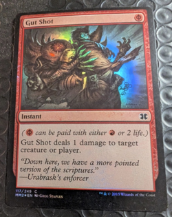 Gut Shot Modern Masters 2015 Foil WOTC #117 - Image 1