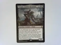 Torgaar, Famine Incarnate Dominaria - Magic the Gathering MTG Black - Image 1