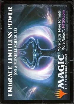 Nissa Emblem - WAR 019/019 - Magic the Gathering MTG - Heavily Played - Image 2