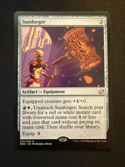 Sunforger 232 - R - Modern Masters 2015 - Normal - MTG - LP - Image 1
