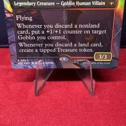 Green Goblin, Nemesis (Borderless) Spider-Man FOIL MTG Magic the Gathering-0023 - Image 4