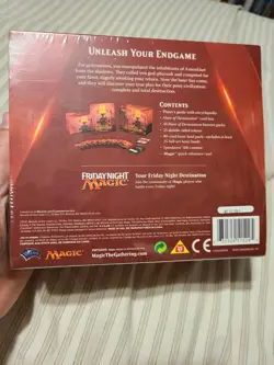 MTG Magic Hour of Devastation Fat Pack Bundle Box Sealed w 10 Packs SEEPICS - Image 2